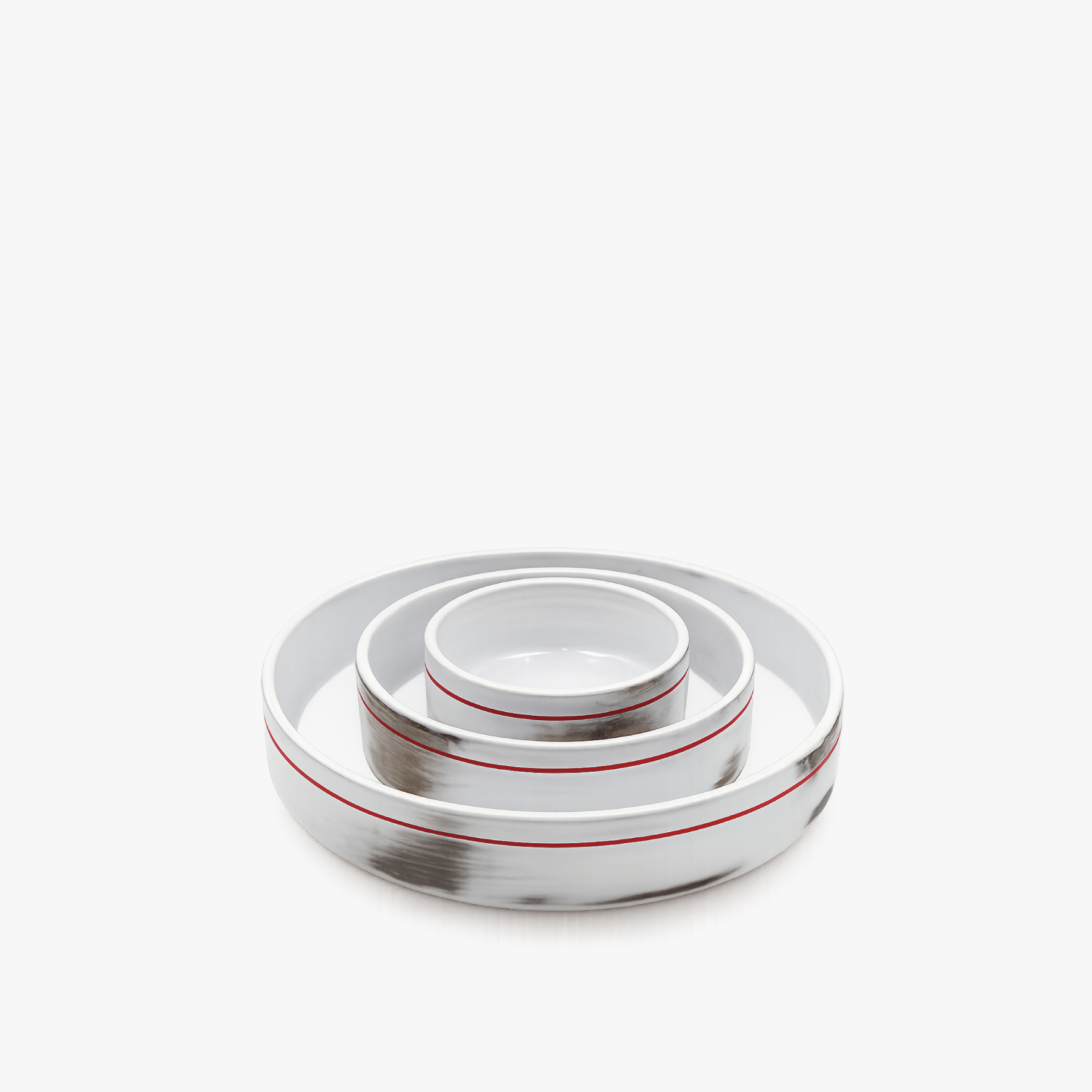 ATOLYE SIR Bowl-Red Line